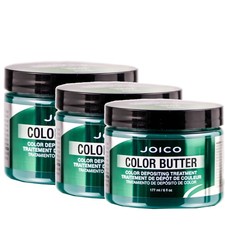 Joico Hair Color Intensity Green Color Butter 6 Oz - Pack of 3