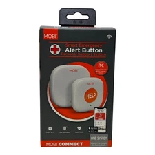 MOBI Smart Emergency Alert Button 70278 Personal Support System Hub Included