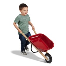 Radio Flyer Kids Red Wheelbarrow Outdoor Garden Cart Tool Toy for Toddlers, Ages