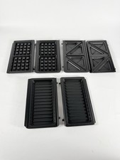 Russell Hobbs 3 in 1 Piatti per Panini Cialda Toast Grill Set Piatti Originali