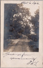 PC2436 OH Ohio Harrison Dirt Road Path Cincinnati Hamilton County Postcard RPPC