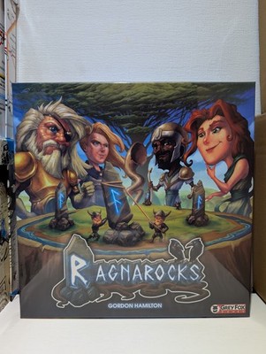 Ragnarocks Brettspiel Grey Fox Games NEU VERSIEGELT Wikinger nordische Götter Santorini