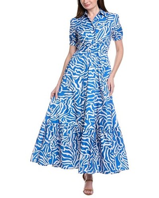 Gracia Printed Maxi Shirtdress Women's