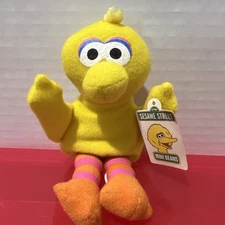 Vintage 1999 Sesame Street Mini Beans Big Bird Plush Kellogg's Collectible w/Tag