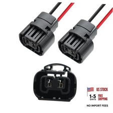 5202 2504 PS24W Bulbs Female Connector 2PCS Wiring Socket Pigtail Light Wiring
