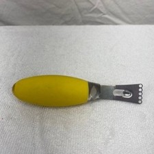 Yellow Ergonomic Citrus Zester and Channel Kn...