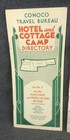 4 1930s Conoco Travel Bureau Hotel Camp List Montana California Texas Colorado — photo 2