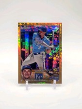 Vinny Pasquantino 2023 Topps Chrome Logofractor #119 Gold /50 RC Rookie Royals