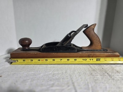 Stanley Vintage Original Wood Bottom  Plane 15 Inch Collectible Tool