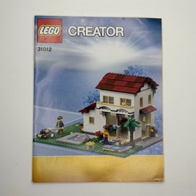 4x Lego Creator 31012 - Family House - Instruction Manuals Only
