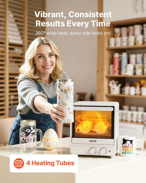 VEVOR 13 Qt Sublimation Oven Machine