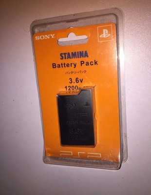 Sony PSP-S110 Stamina 3,6V 1200mAh Original Akku PSP Slim
