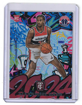  2024-25 Panini Totally Certified #1 Alexandre Sarr 2024 Rookies Graffiti RC 