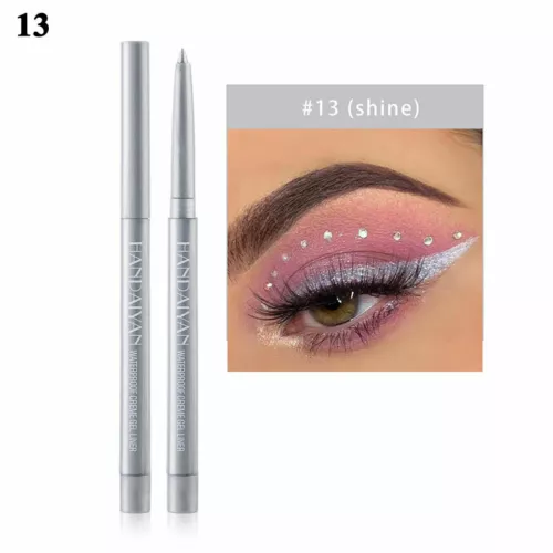 Matita eyeliner colorata 24 ore liquido alto pigmento lunga durata eye liner penna gel - Foto 60 di 110