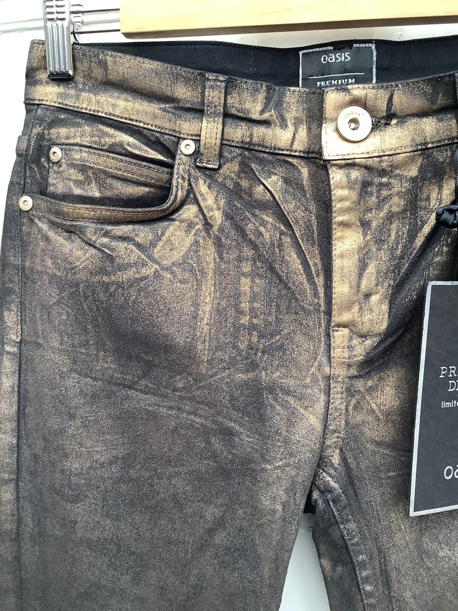 Oasis lily coated jeans deals