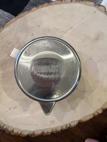 Filtro de café de una sola taza de acero inoxidable con filtro tipo pantalla - Imagen 2 de 7