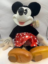 Minnie Mouse Disney Collectible Classics Woodsculpt Series By Applause 16"