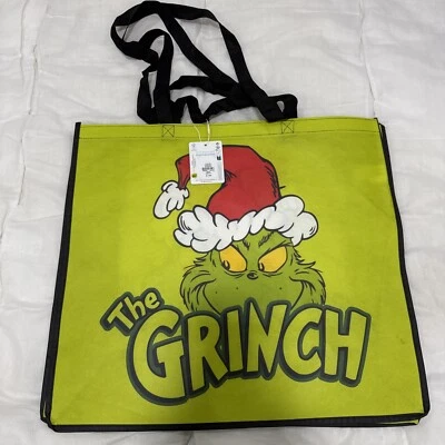 PRIMARK The Grinch reusable extra large shopping tote