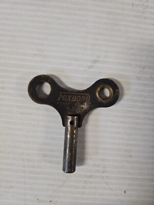 Antique Clock Key- Foxboro, Mass Bin1b