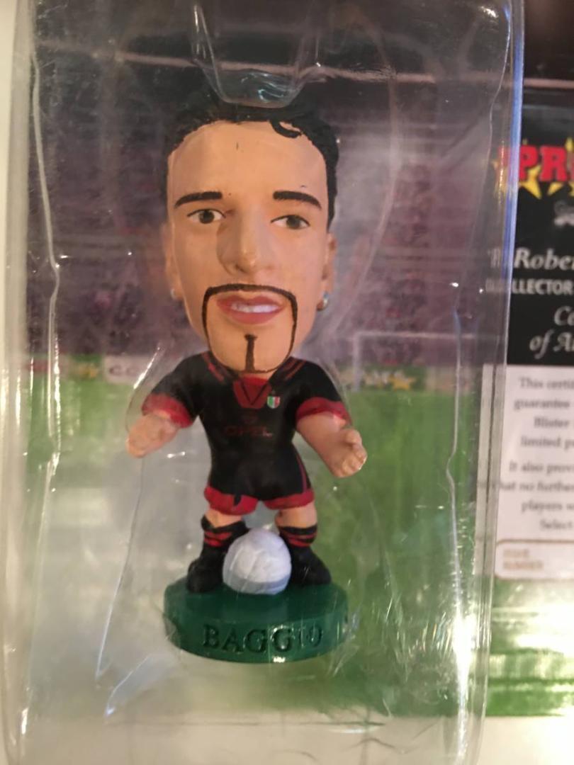 セレクト500 Roberto Baggio フィギュア Figure Corinthian Select 500 Roberto Baggio AC Milan Third