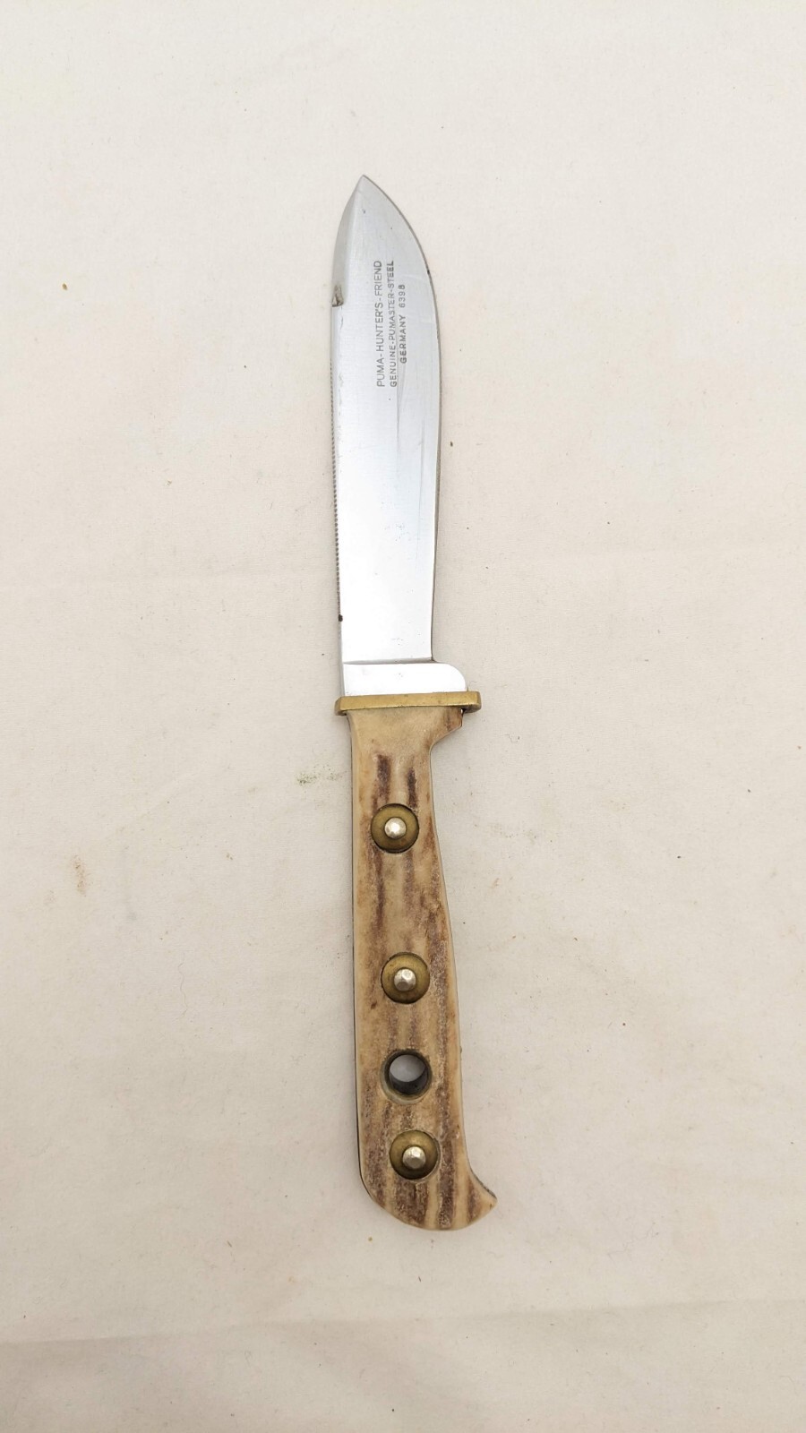 1970 Puma 6398 Fixed Blade Knife Hunters Friend Original Sheath eBay