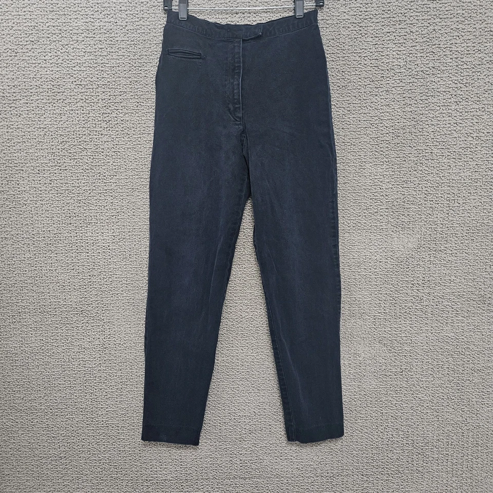 Pantalones de mezclilla para mujer JONES NEW YORK azul marino cintura alta talla 6 Foto 2 de 4