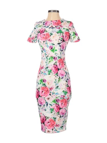 maeve sleeveless button-front a-line mini dress Alexia Admor Eline A-Line Skirt, 4 / Navy