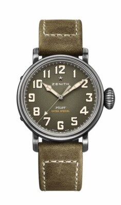 ZENITH Zenith Pilot Type 20 Extra Special 11.1943.679/63.C800 Khaki Green