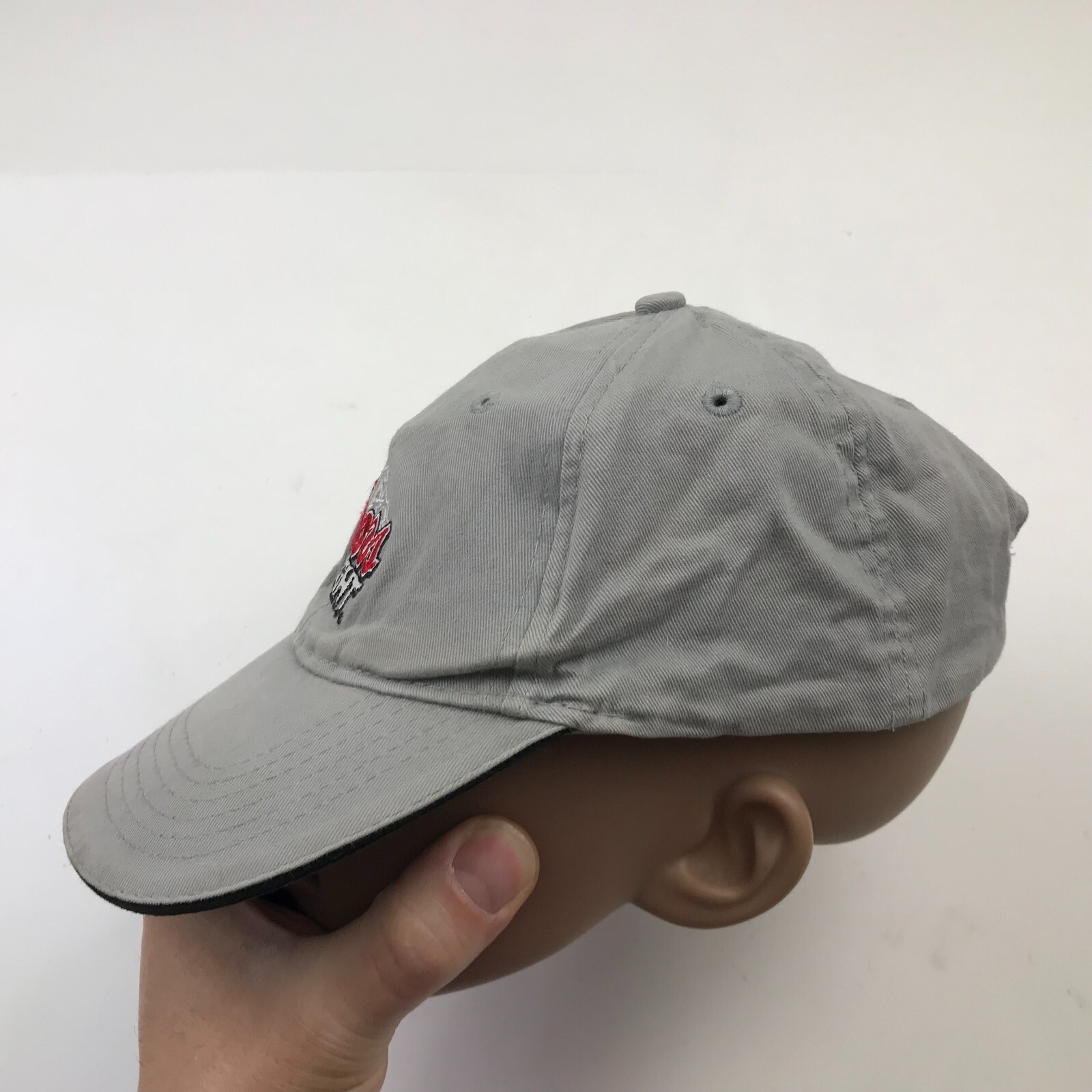 Coors Light Hat Cap Strapback Gray Embroidered Ad… - image 5