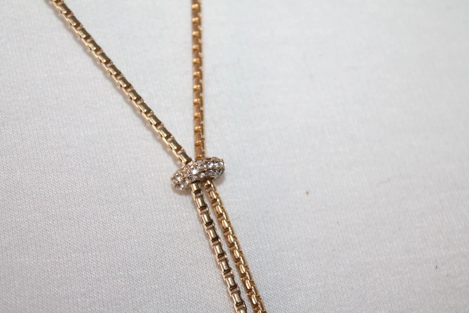 Charter Club Collares Convertibles Chapados en Oro Talla Ajustable Perla Foto 4 de 4