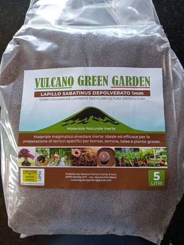 Lapillo Sabatinus Granulometria 1 mm selezionato depolverato - Foto 1 di 3