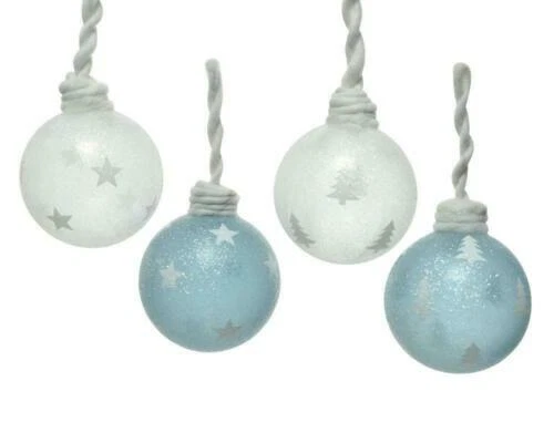 Decorazioni stella in metallo per albero di Natale