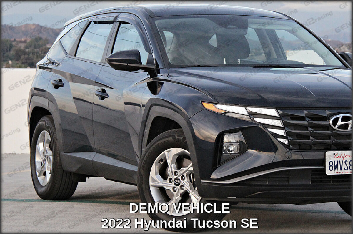 WINDOW VISORS for 2022 → 2024 Hyundai Tucson / DEFLECTOR VENT