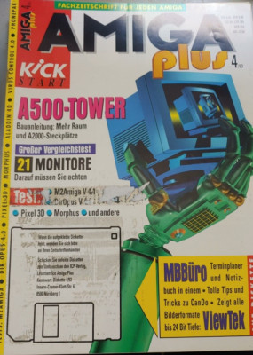 Amiga Plus 4/1993 Computer Magazin Commodore
