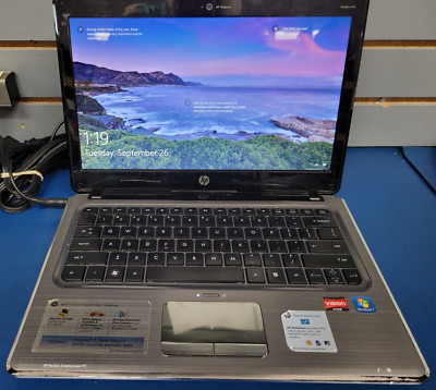 HP dm3-1035dx Laptop AMD Neo X2 CPU 3GB RAM 320GB HDD Windows 10 Home No Charger