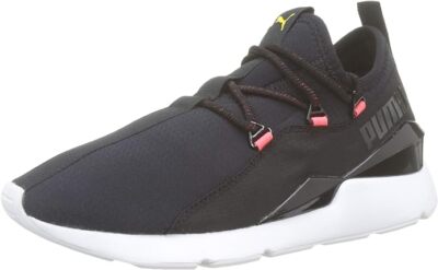 PUMA Muse 2 Hypertech Damen Sneaker Schuhe Sportschuhe Schwarz UK8,5 Gr.42,5 Neu