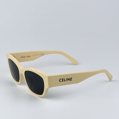 Celine CL40197U 39A MONOCHROMS BRAND NEW Sunglasses Light Brown Smoke Unisex Celine Celine MONOCHROMS Women Sunglasses Cat Eye CL40197U  main image 4