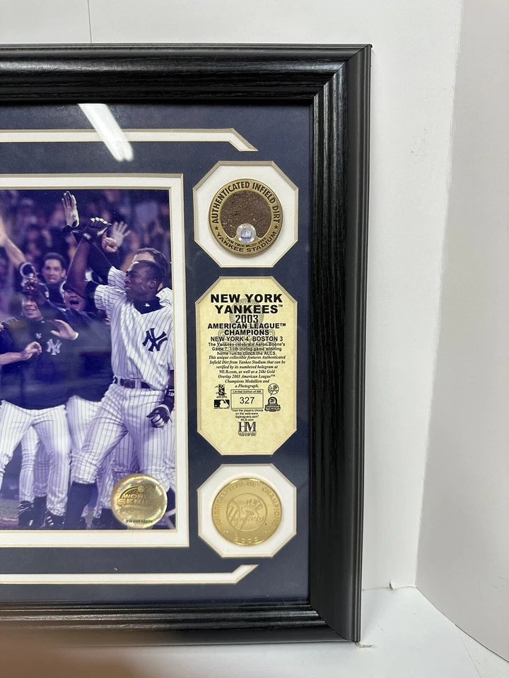 Marcos Derek Jeter foto 2003 campeones de la Liga Americana Foto 3 de 4