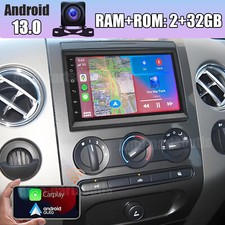 Carplay Car Radio  Cam Android 13 GPS Navi Player For 2004-2008 Ford F150 F-150