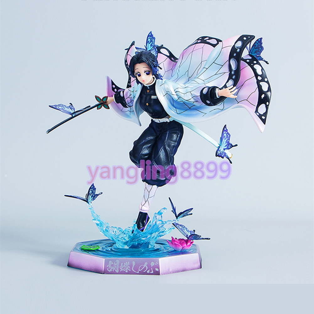 Anime-Figur Kochou Shinobu – Handbemalt, PVC, 16 Cm, Mit Ständer, Sammlerstück Für Fans