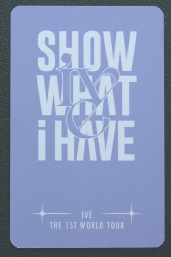 IVE Show What I Have 1st World Tour Member Unit Photocards Official Limited - Picture 7 of 12