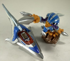 Skylanders Superchargers Storm Blade Figure And Sky Slicer Vehicle Set Tested.