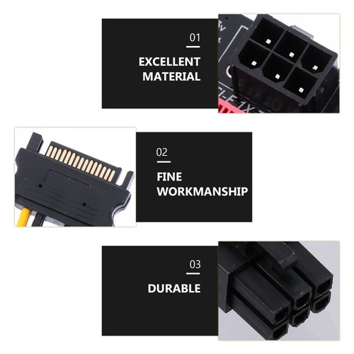 PCIE Adapter Card Egpu Riser Durable Extension 1X to 16X Graphics - 第 12/12 張圖片