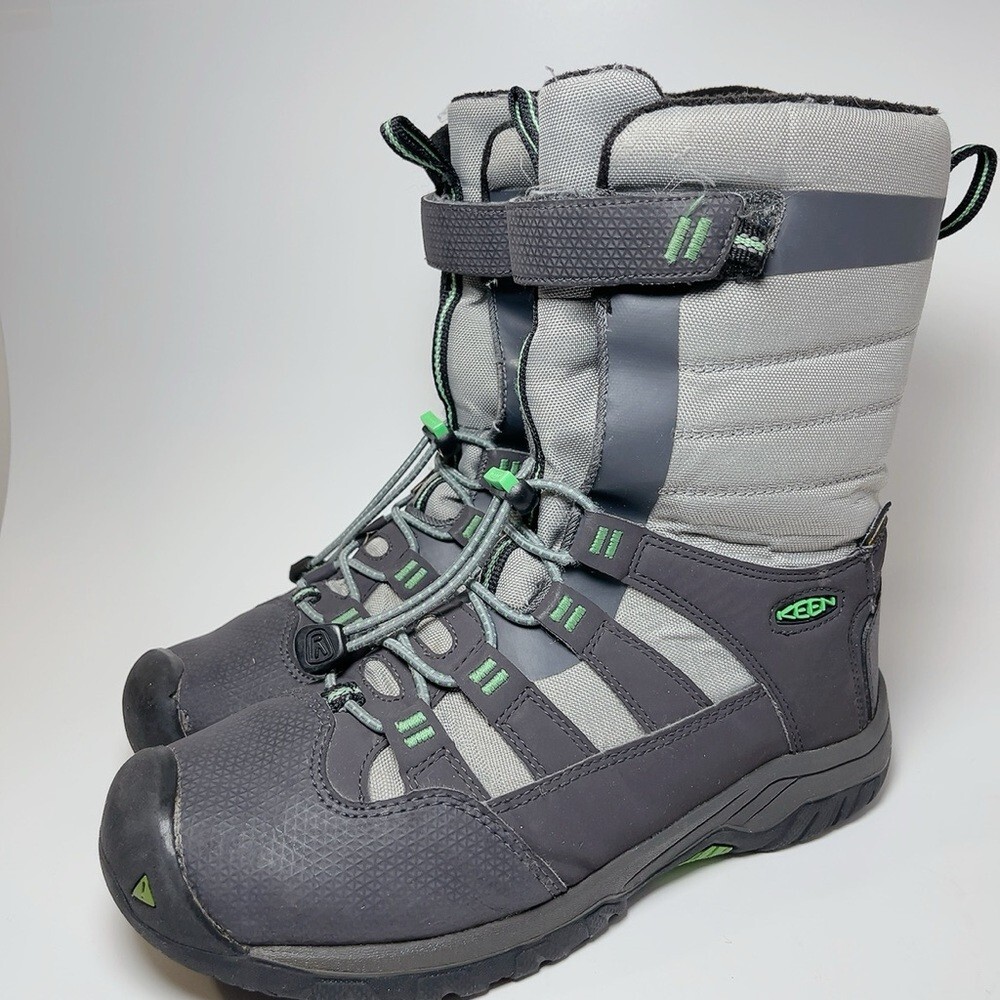 Stivali da neve per bambini Keen Neo WP magnete verde irlandese unisex impermeabili taglia 5