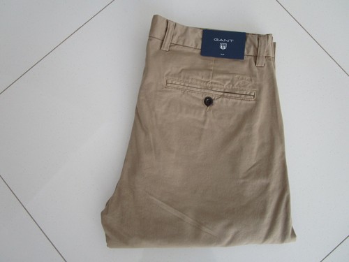 Khaki Beige Stretch Chinos Pants Size 