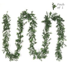Boxwood Garland Lush Greenery Home/Party/Wedding/Garden Decor 9ft