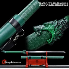 47''Green Wolf Broadsword 1095 Carbon Steel Functional Sword Chinese Tang Dao
