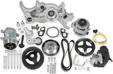 NEW HOLLEY MID-MOUNT COMPLETE ACCESSORY DRIVE SYSTEM,WET SUMP,SD7 AC,GM GEN V LT