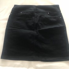 S.C & Co Womens Black Skort Size M