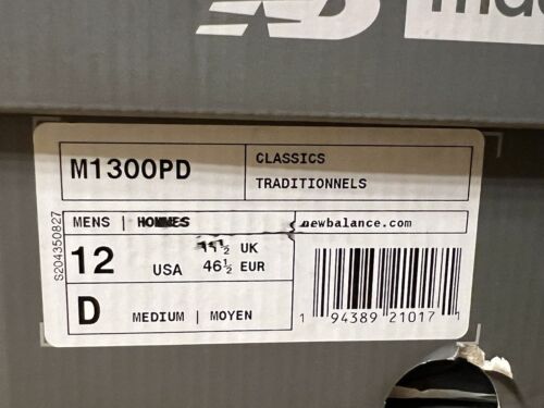 NEW BALANCE M1300PD MADE IN USA SIZE UK11.5 EUR46.5 US12 REFLECTIVE NEW - Picture 2 of 23